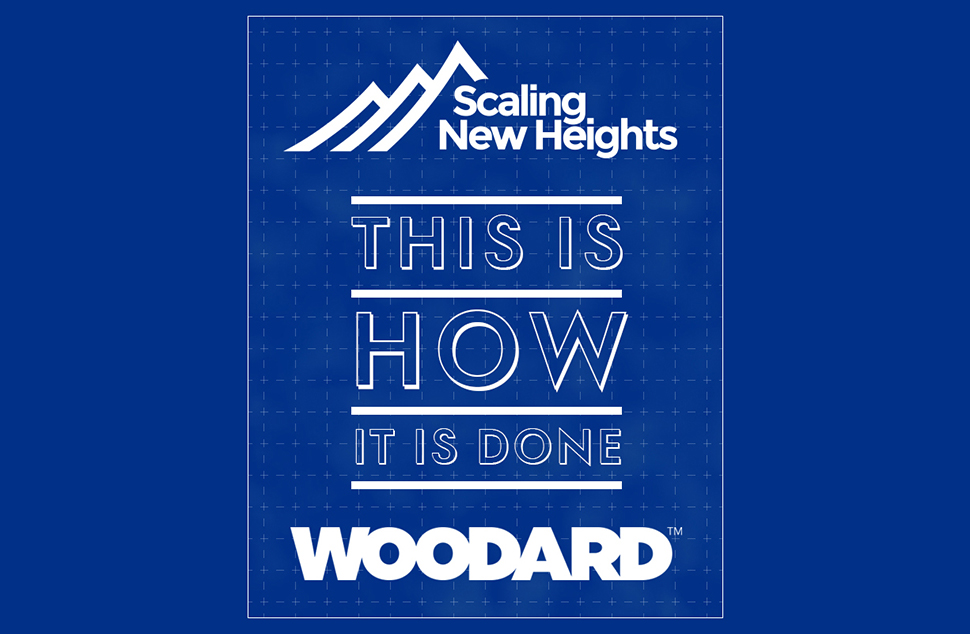 A bright blue bakground with white text and logo - text reads 'this is how it is done'